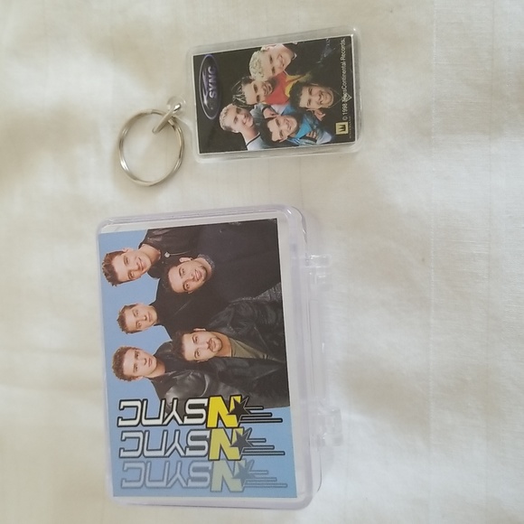 NSync Keychain Keepsake Box 1998 - Picture 1 of 6